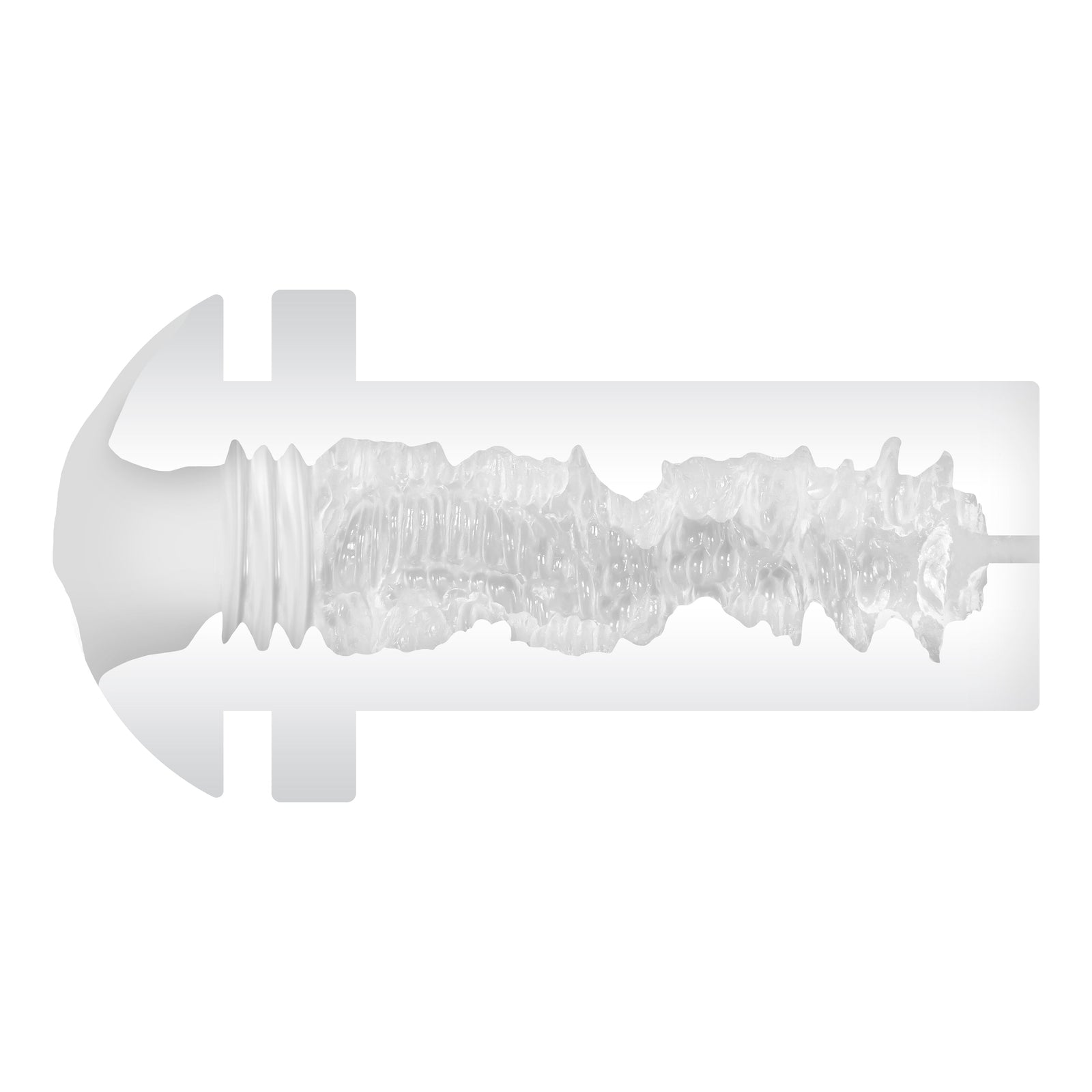 Zero Tolerance - Sasha Grey’s Girlfriend Experience Vibrating Tightening Stroker Masturbator (Black) - Black