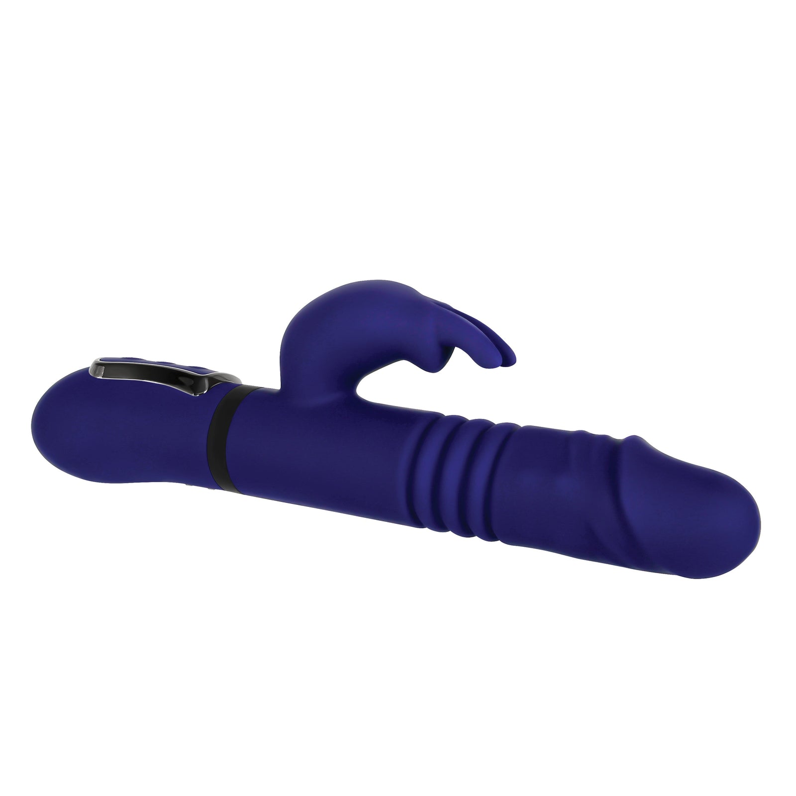 Evolved - Gender X All In One Thrusting Rotating Rabbit Vibrator (Blue) - Blue - Rabbit Dildo (Vibration) Rechargeable