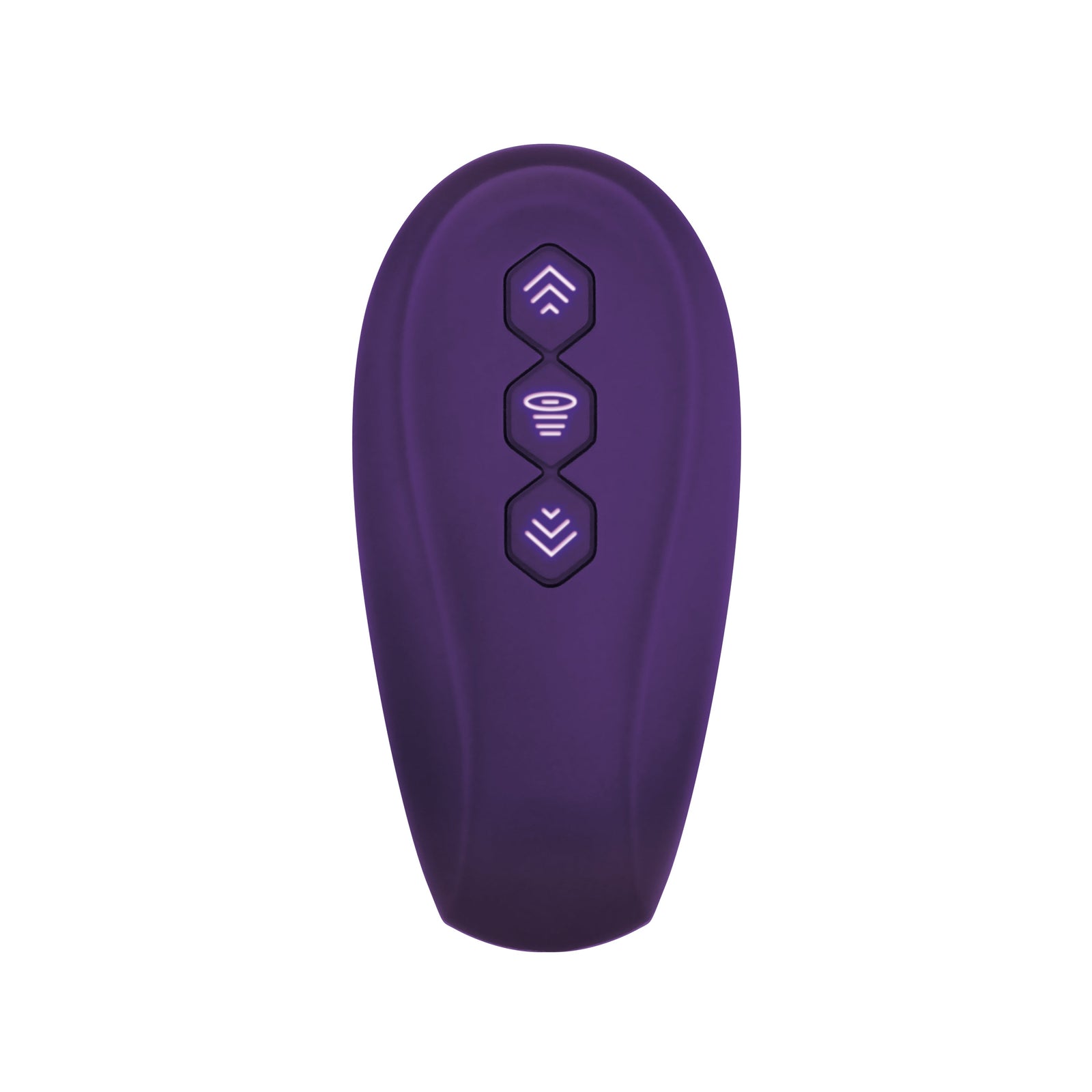 Evolved - 2 Become 1 Remote Tongue Licking Clitoral Air Stimulator Dildo (Purple) - Purple - Strap On with Dildo