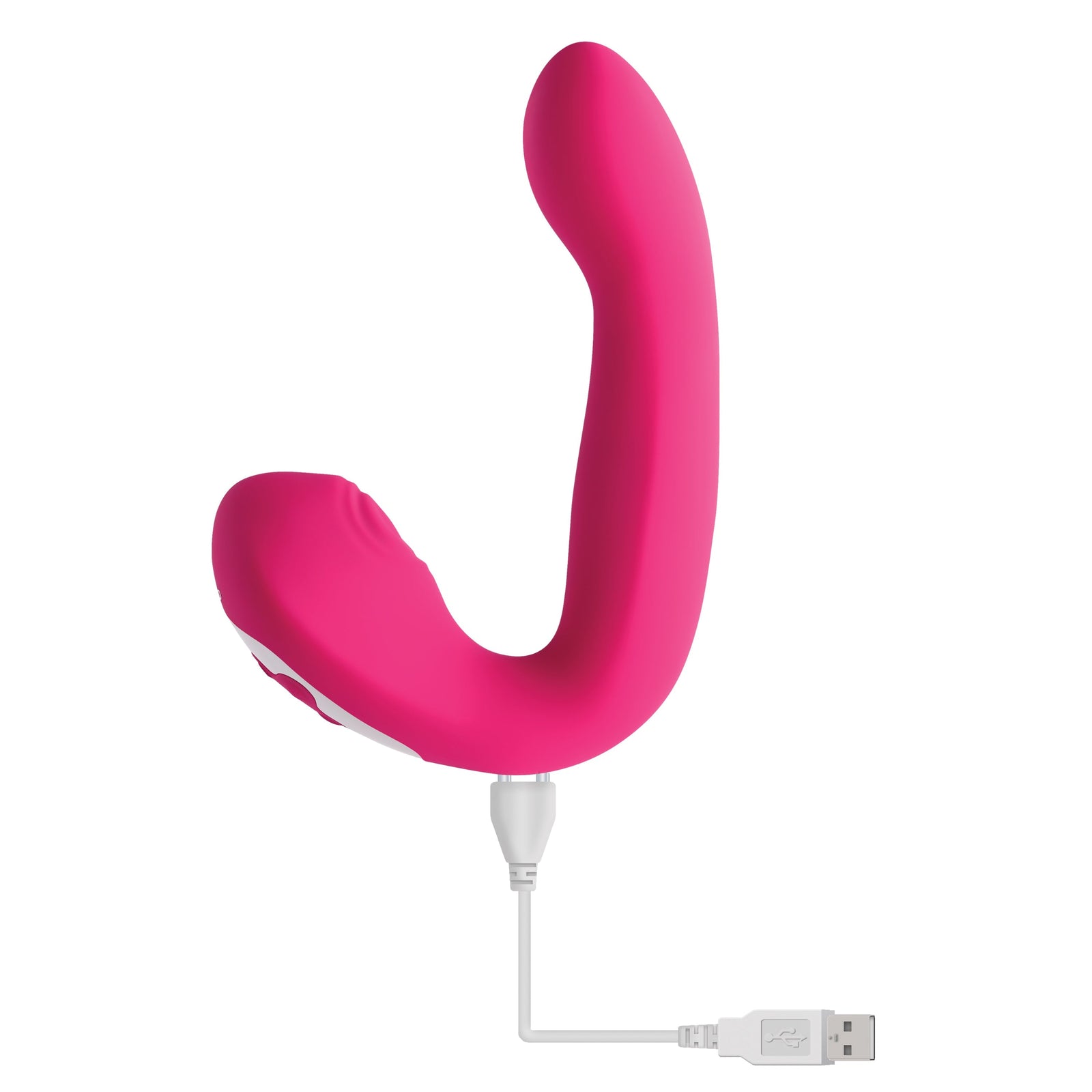 Evolved - Buck Wild Remote Turbo Boost Vibrator (Pink) - Pink - Couple’s Massager (Vibration) Rechargeable