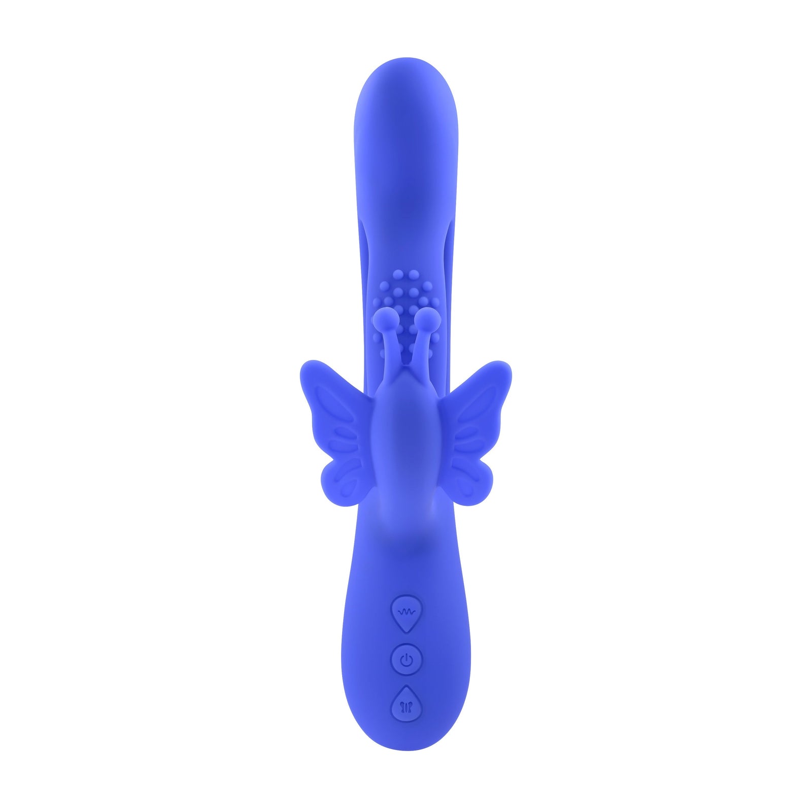 Evolved - Butterfly Dreams Rabbit Vibrator (Blue) - Blue - Rabbit Dildo (Vibration) Rechargeable