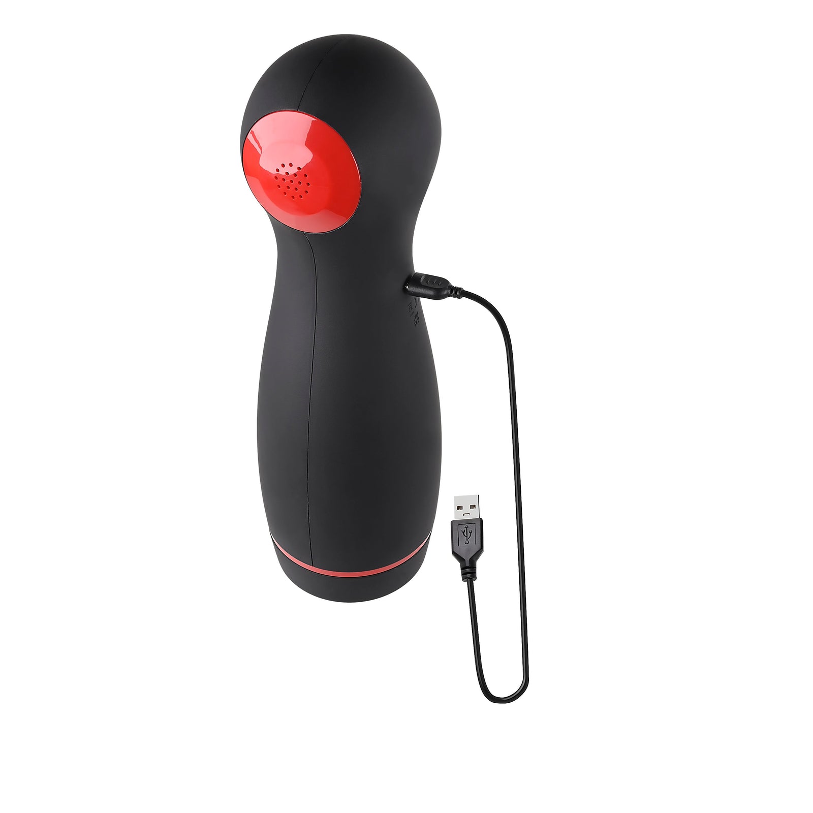 Zero Tolerance - Tight Squeeze Rechargeable Stroker Masturbator (Black) - Black - Masturbator Soft Stroker (Vibration)