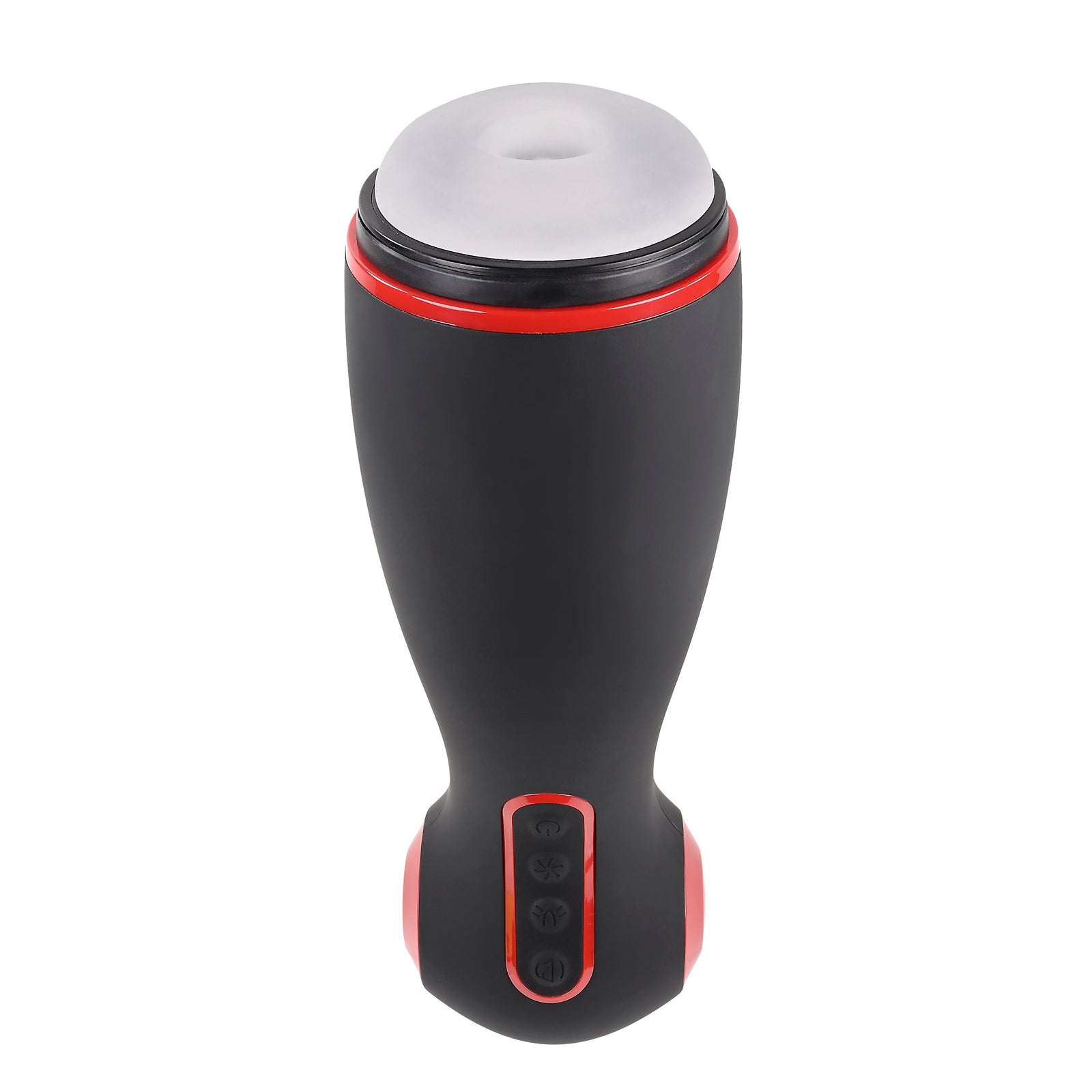 Zero Tolerance - Tight Squeeze Rechargeable Stroker Masturbator (Black) - Black - Masturbator Soft Stroker (Vibration)