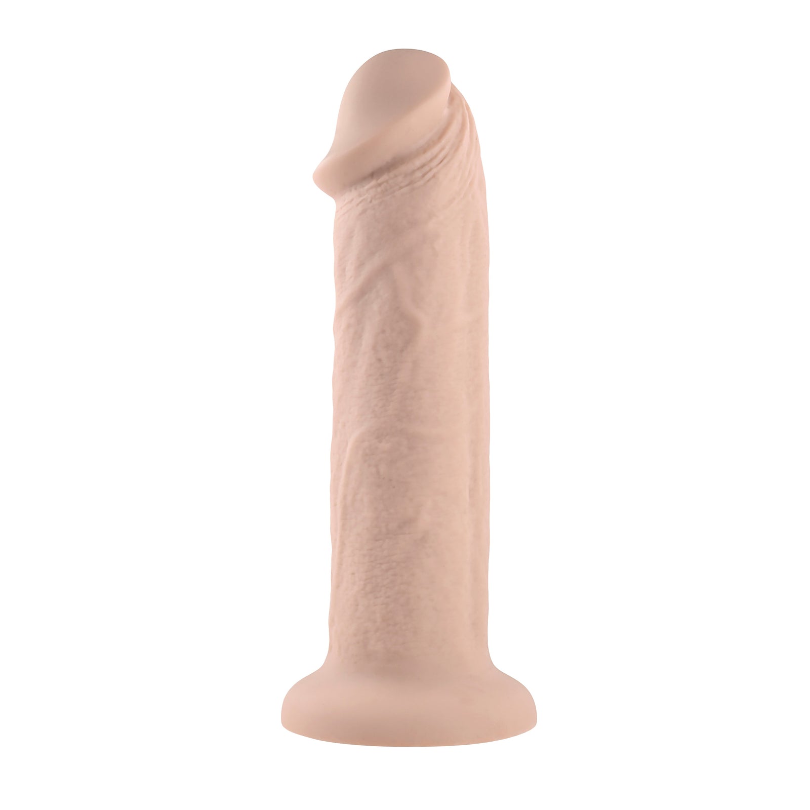 Evolved - Girthy Vibrating Realistic Dong 7’’ - Beige - Realistic Dildo with suction cup (Vibration) Rechargeable