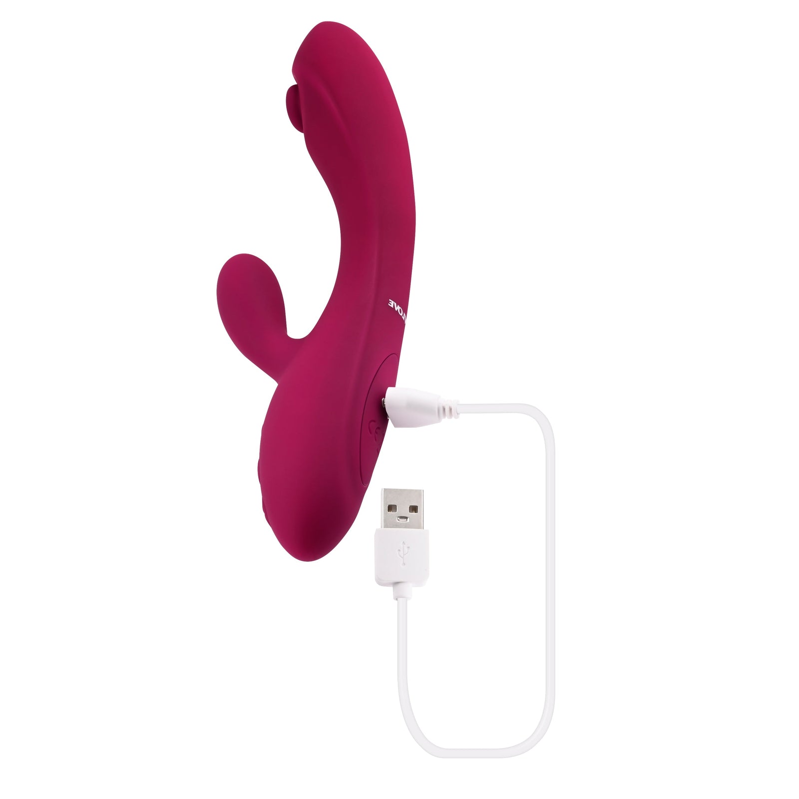 Evolved - Jammin’ G Rabbit Vibrator (Red) - Red - Rabbit Dildo (Vibration) Rechargeable