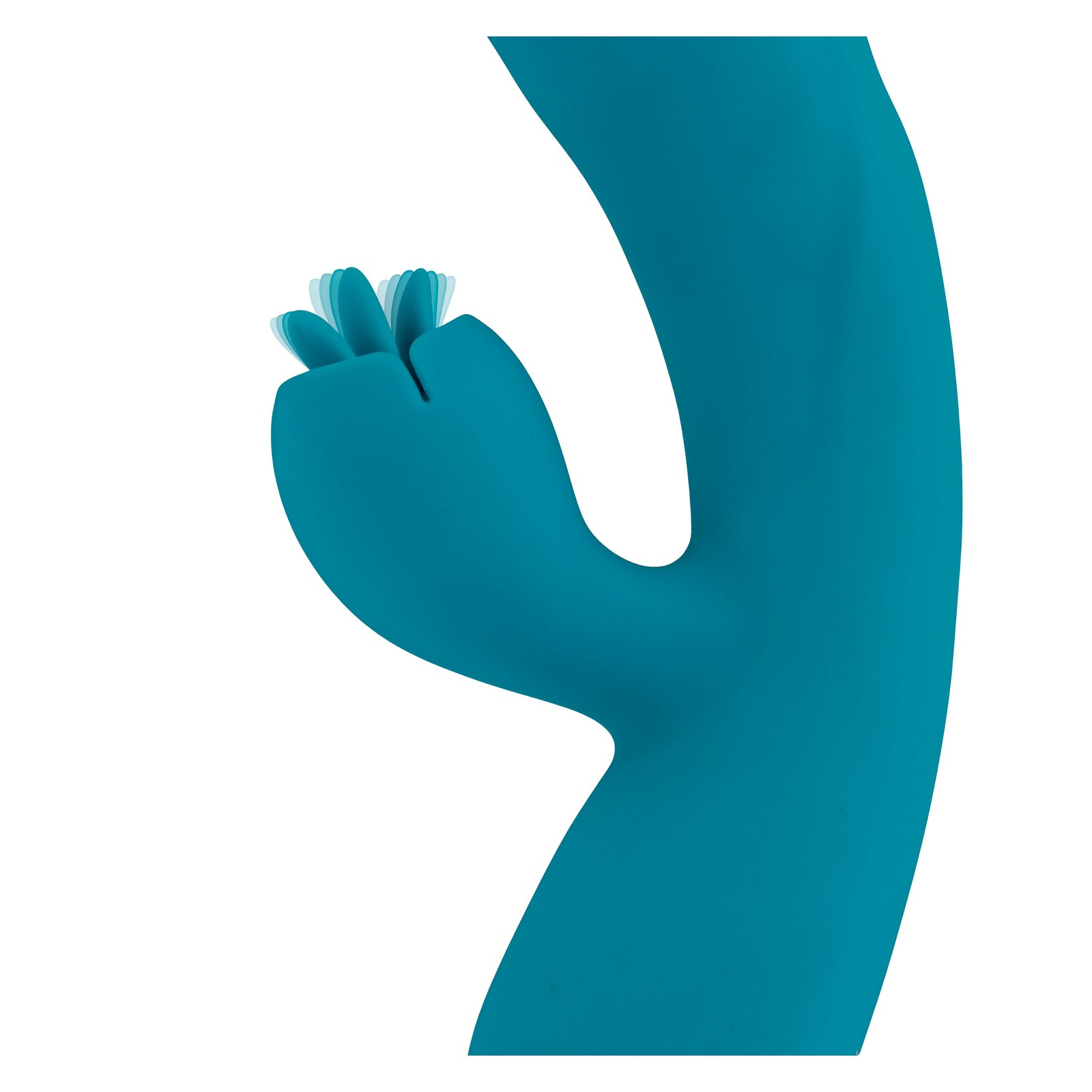 Evolved - Fierce Flicker Rabbit Vibrator (Blue) - Blue - Rabbit Dildo (Vibration) Rechargeable