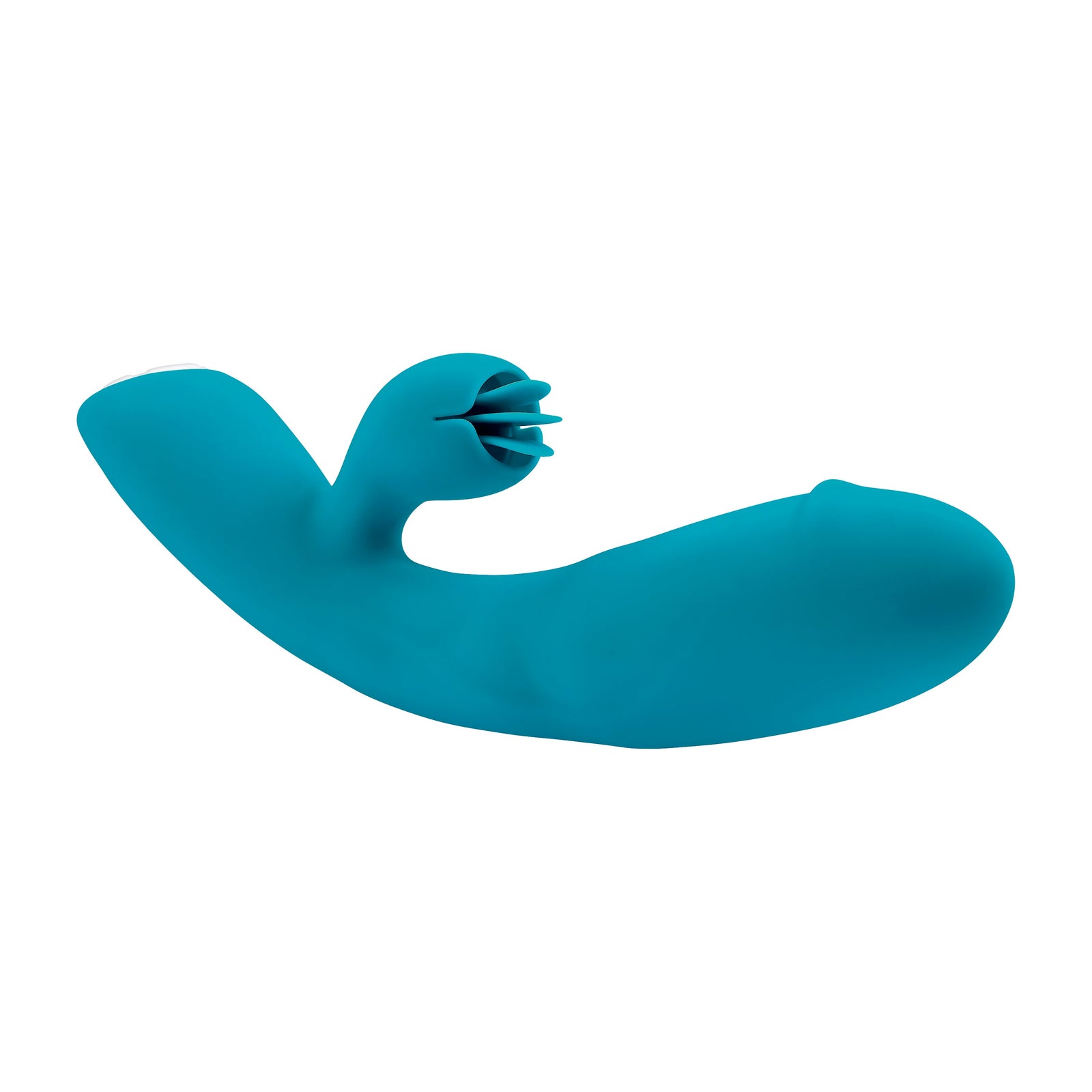 Evolved - Fierce Flicker Rabbit Vibrator (Blue) - Blue - Rabbit Dildo (Vibration) Rechargeable
