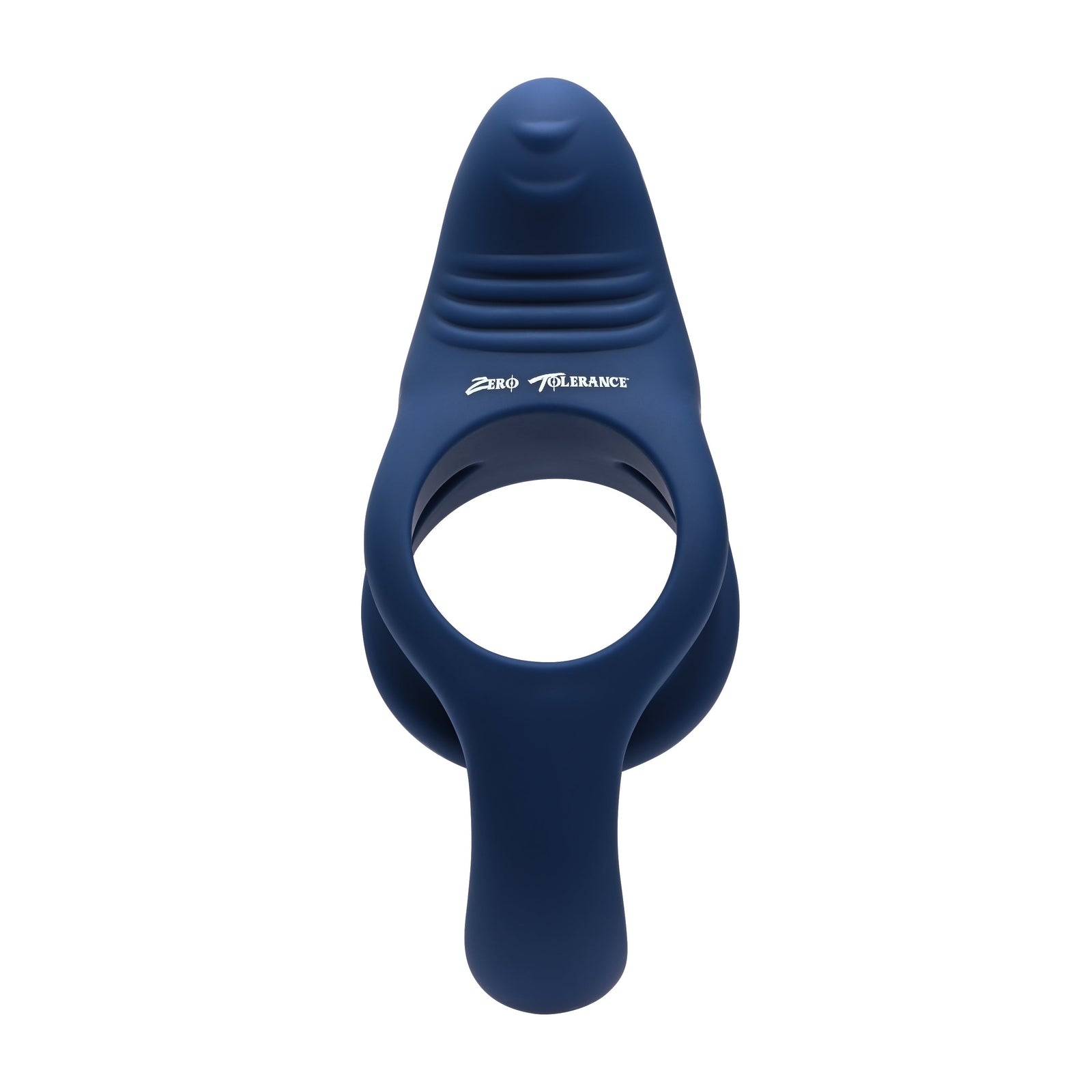 Zero Tolerance - Ring Around The Rosy Rechargeable Cock Ring (Blue) - Blue - Silicone Cock Ring (Vibration) Rechargeable