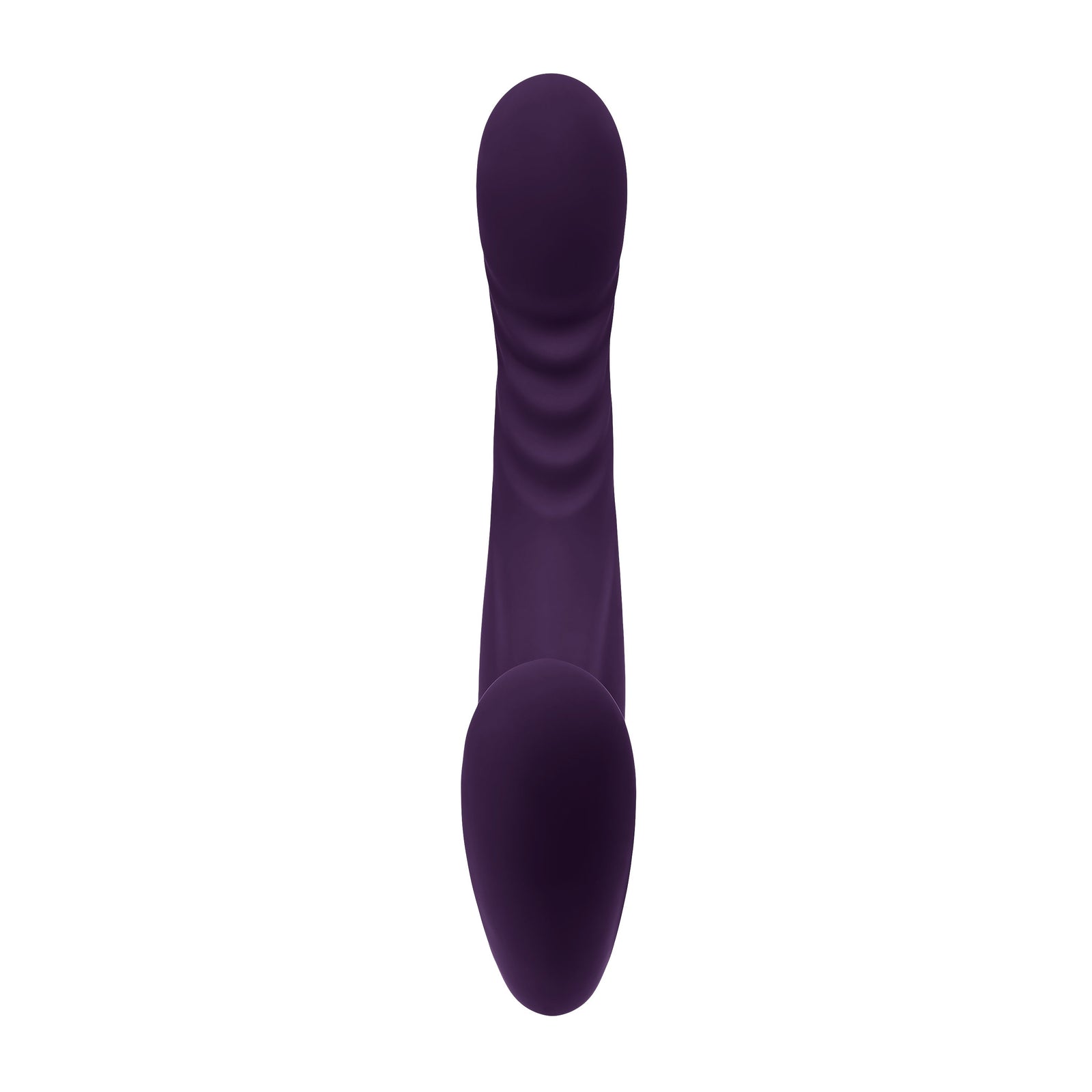 Evolved - Share The Love Strapless Strap On (Purple) - Purple - Strap On with Dildo for Reverse Insertion (Vibration)