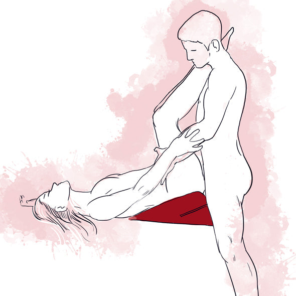 Liberator - Wedge Sex Furniture (Black) - Black - Sex Furnitures