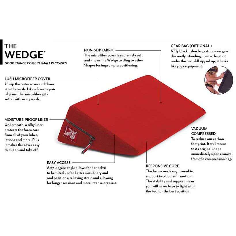 Liberator - Wedge Sex Furniture (Black) - Black - Sex Furnitures