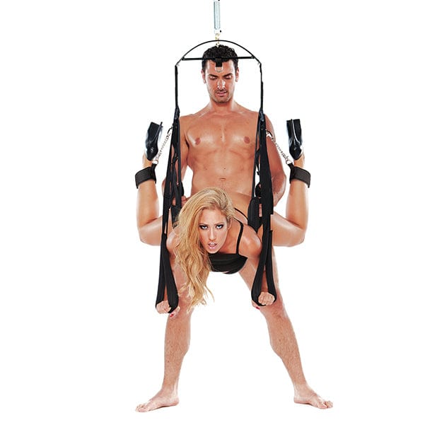 WhipSmart - Bondage Pleasure Swing (Black) WS1011 CherryAffairs