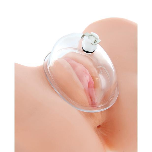 XR - Size Matters 3.8" Vaginal Pumping Cup Attachment Small (Clear) Clitoral Pump (Non Vibration) 848518032126 CherryAffairs