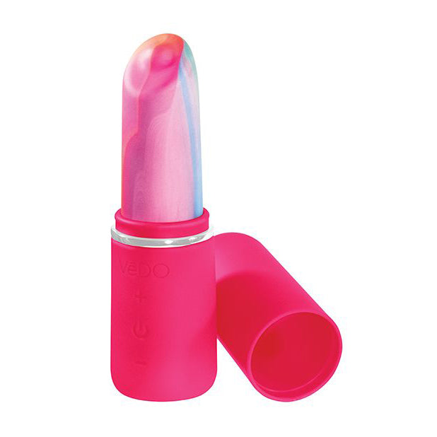 VeDO - Retro Rechargeable Bullet Lip Stick Vibe Vibrator - Pink - Discreet Toys