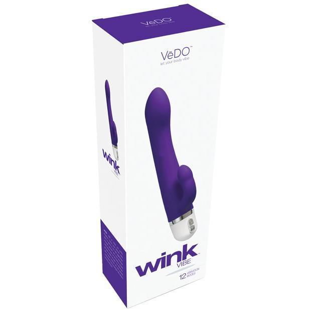 VeDO - Wink Mini Rabbit Vibrator (Into You Indigo) Rabbit Dildo (Vibration) Rechargeable Singapore