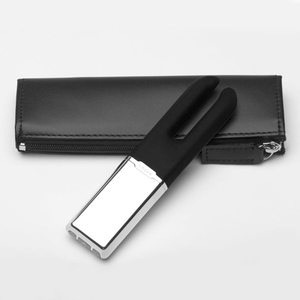 Crave - Duet Vibrator (Black) - Black - Discreet Toys