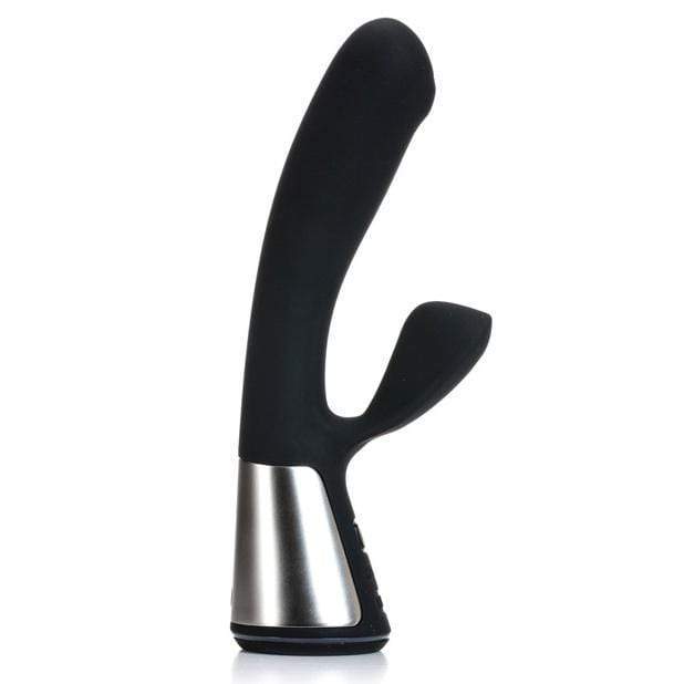 OhMiBod - Kiiroo Fuse Interactive Bluetooth Dual-Stim Rabbit Vibrator (Black) Rabbit Dildo (Vibration) Rechargeable 858135006394 CherryAffairs