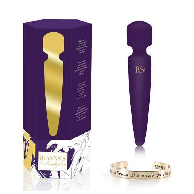Rianne S - Bella Mini Body Wand Massager (Purple) Wand Massagers (Vibration) Rechargeable