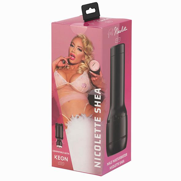 Kiiroo - Stars Collection Strokers Feel Nicolette Shea Masturbator (Black) Masturbator Vagina (Non Vibration) 8719324994958 CherryAffairs