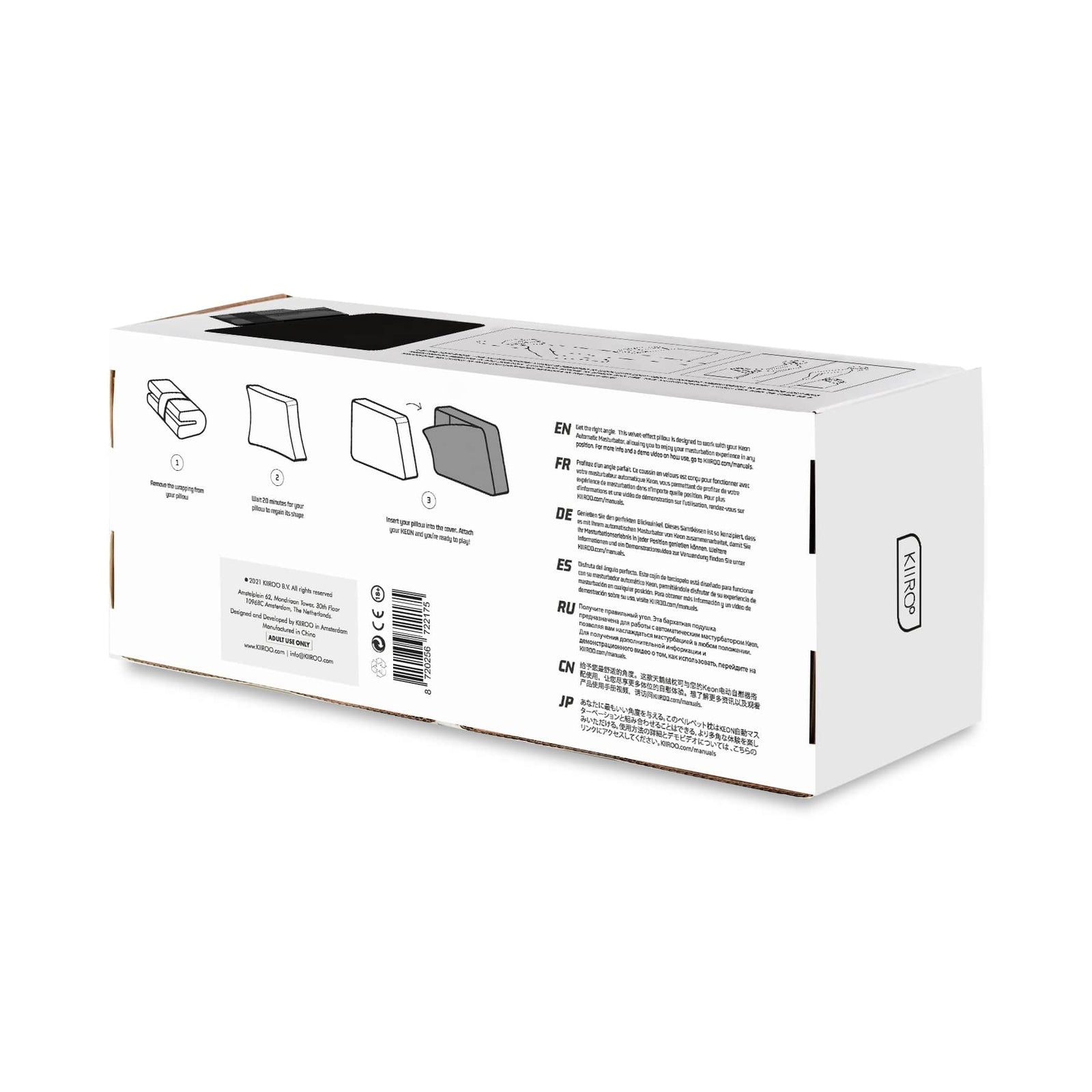 Kiiroo - Keon Masturbator Multifunctional Pillow and Strap Accessories Accessories 8720256722588 CherryAffairs