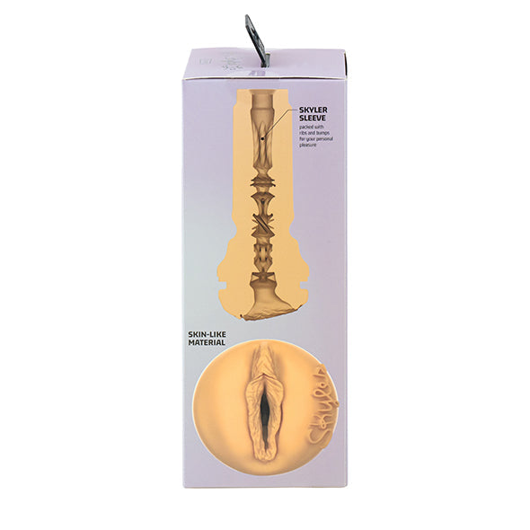 Kiiroo - Stars Collection Strokers Feel Skyler Lo Masturbator (Beige) - Beige - Masturbator Vagina (Non Vibration)