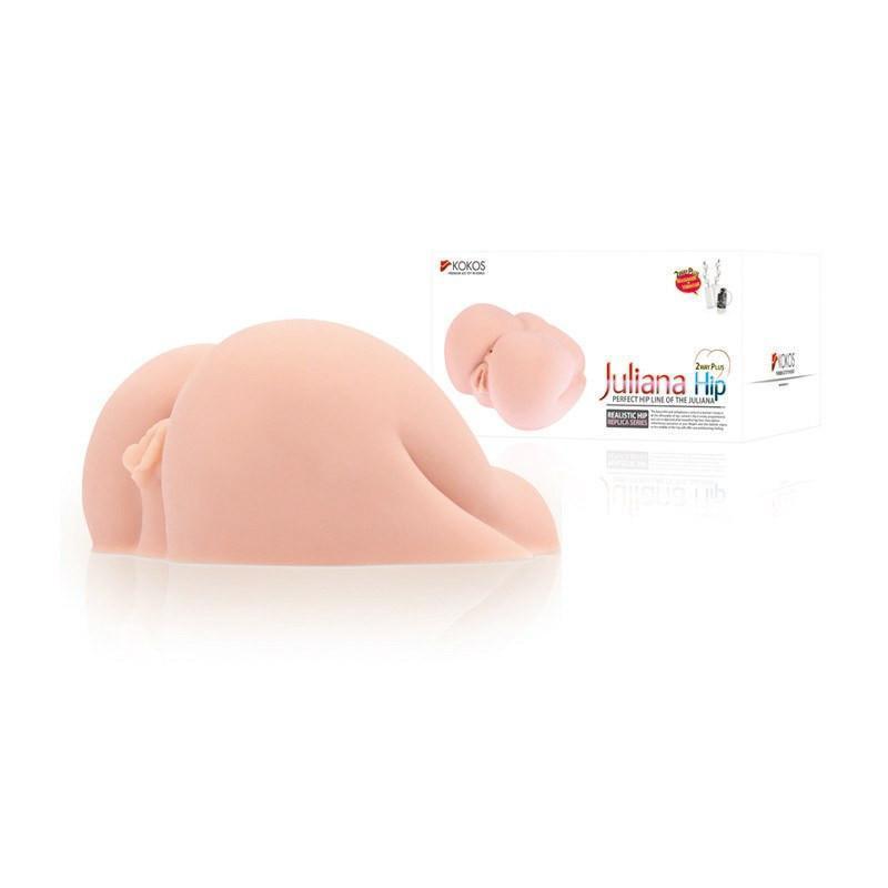Kokos - Juliana with Vibration Meiki (Beige) Masturbator Vagina (Vibration) Non Rechargeable - CherryAffairs Singapore