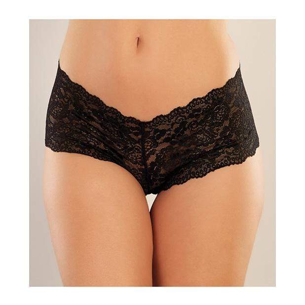 Allure Lingerie - Adore Candy Apple Panty O/S (Black) Lingerie (Non Vibration) Durio Asia