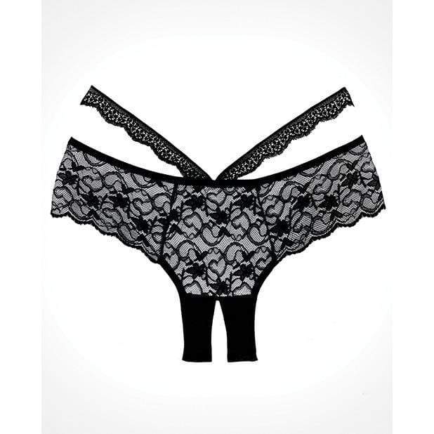 Allure Lingerie - Adore Heartbreaker Panty O/S (Black) Lingerie (Non Vibration) 883045911117 CherryAffairs