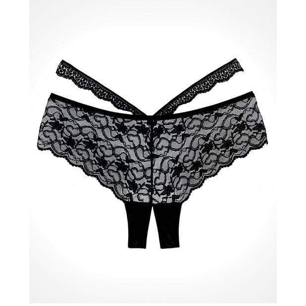 Allure Lingerie - Adore Heartbreaker Panty O/S (Black) Lingerie (Non Vibration) 883045911117 CherryAffairs