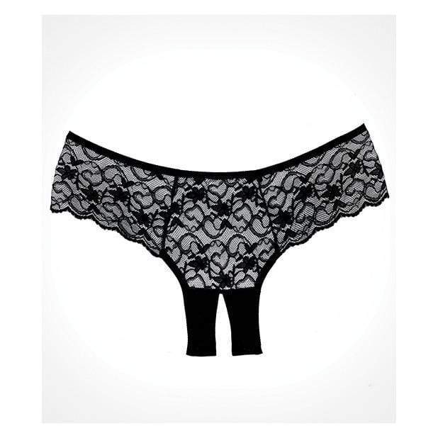 Allure Lingerie - Adore Sweetheart Panty O/S (Black) Lingerie (Non Vibration) 883045911124 CherryAffairs