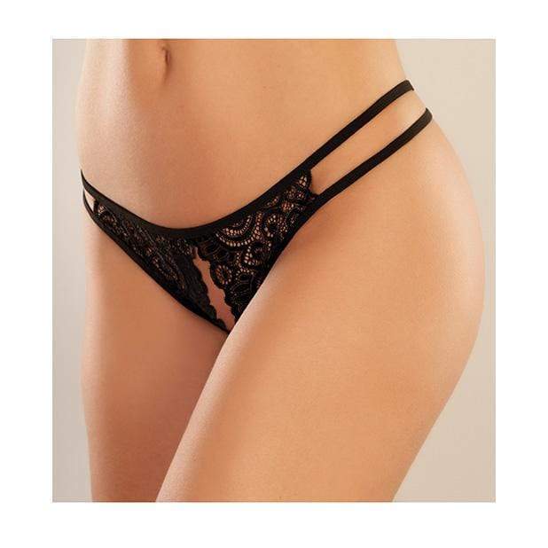 Allure Lingerie - Adore Lovestruck Panty O/S (Black) Lingerie (Non Vibration) Durio Asia