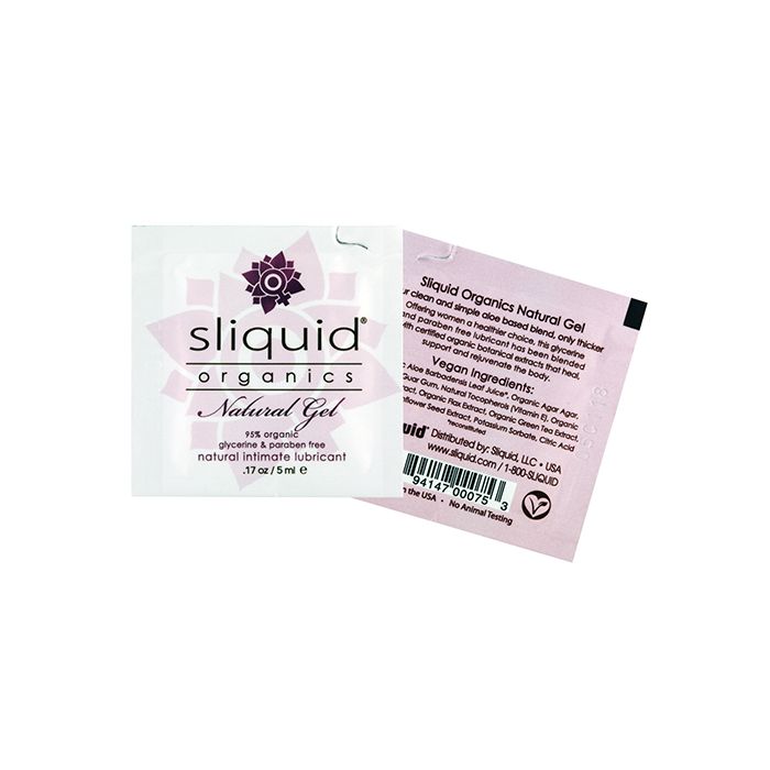Sliquid - Organics Natural Gel Pillow Packs