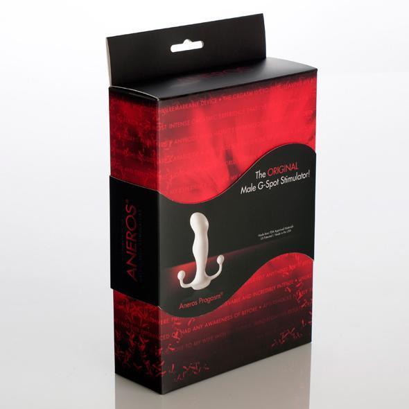 Aneros - Progasm Classic Prostate Massager (White) Prostate Massager (Non Vibration) - CherryAffairs Singapore