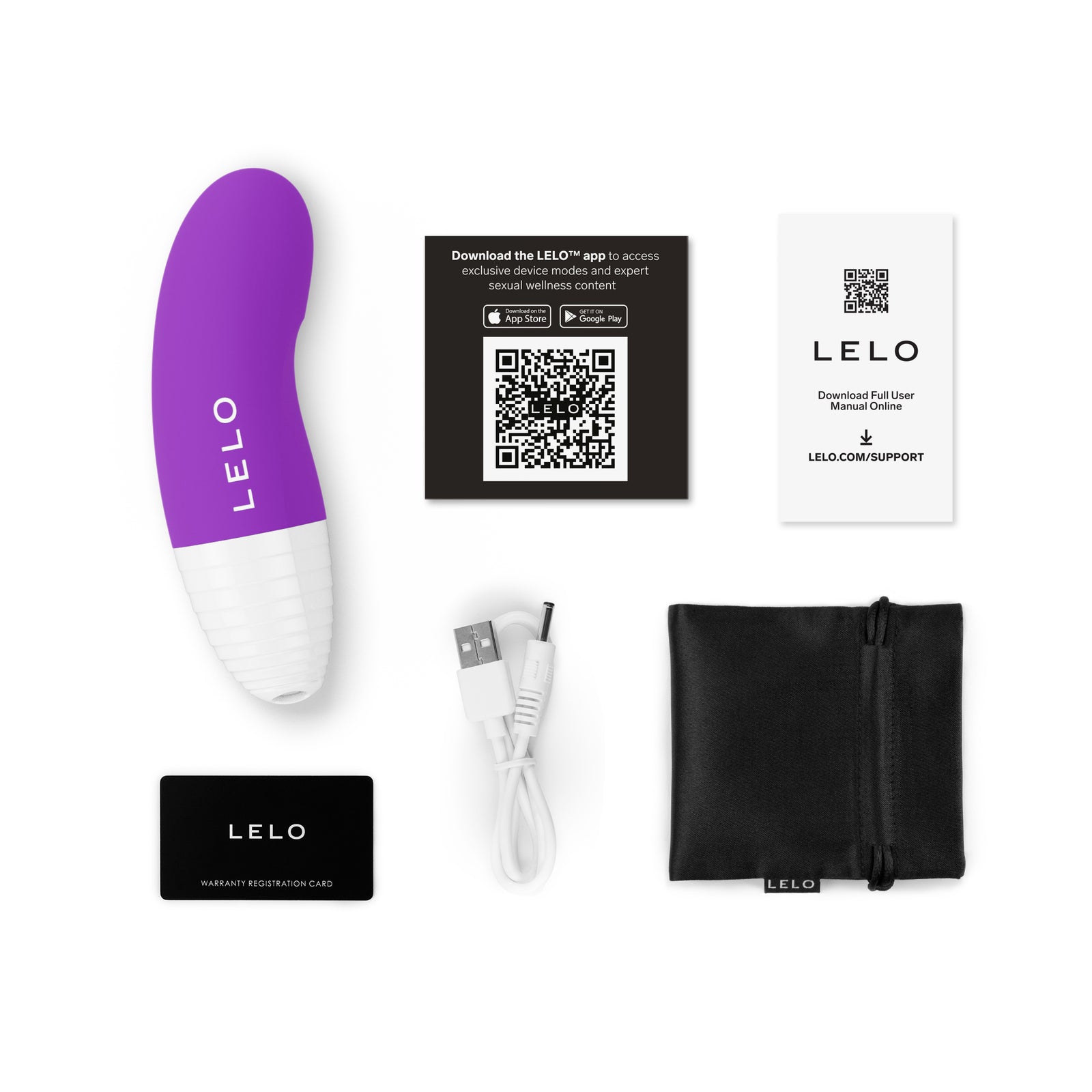 LELO - Originals AKO App-Controlled Clitoral Vibrator (Purple)