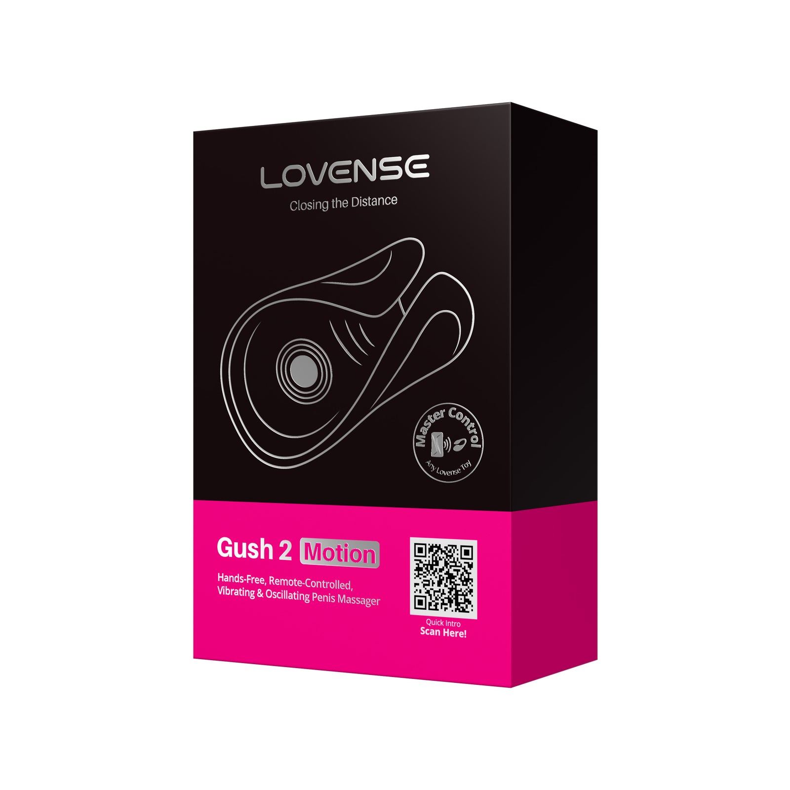 Lovense - Gush 2 Motion Remote-Controlled Penis Massager (Green)