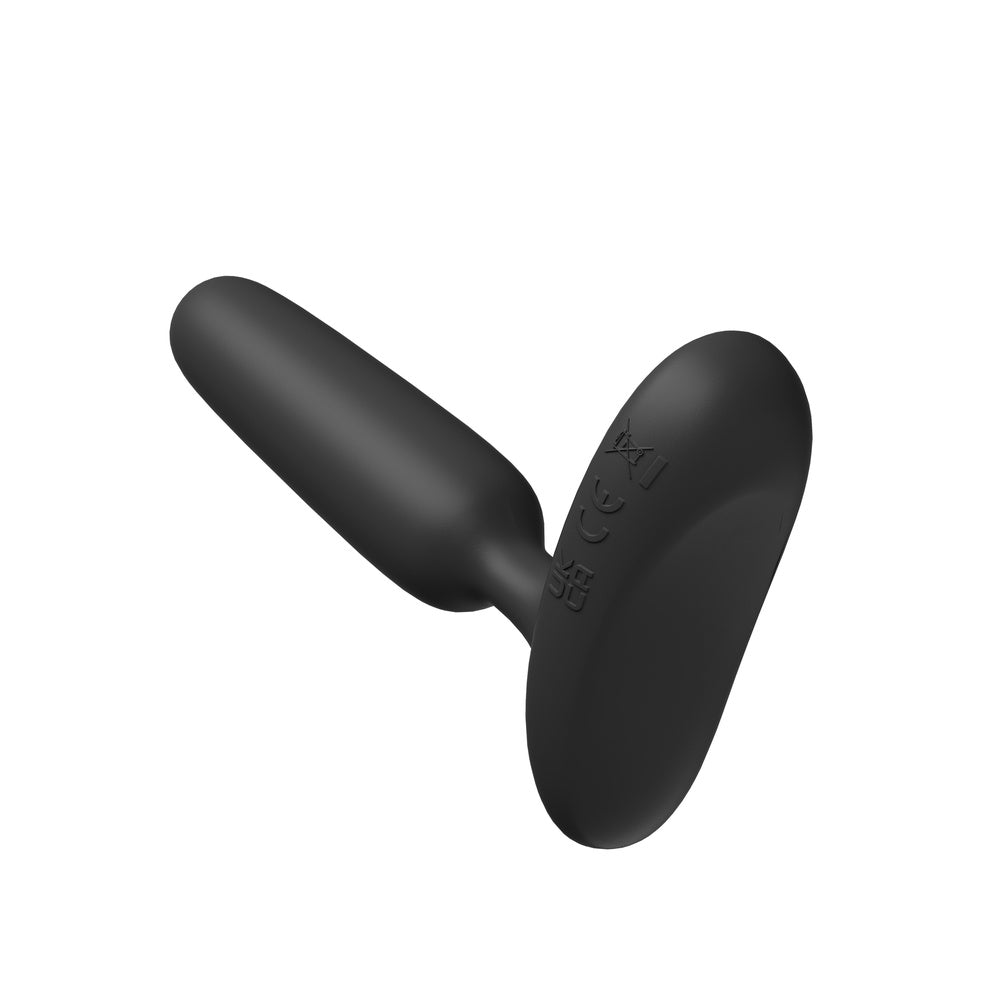 Lovense - Glint Nút Bịt Hậu Môn Điều Khiển Bằng Ứng Dụng, Phản Hồi Cảm Ứng (Đen)