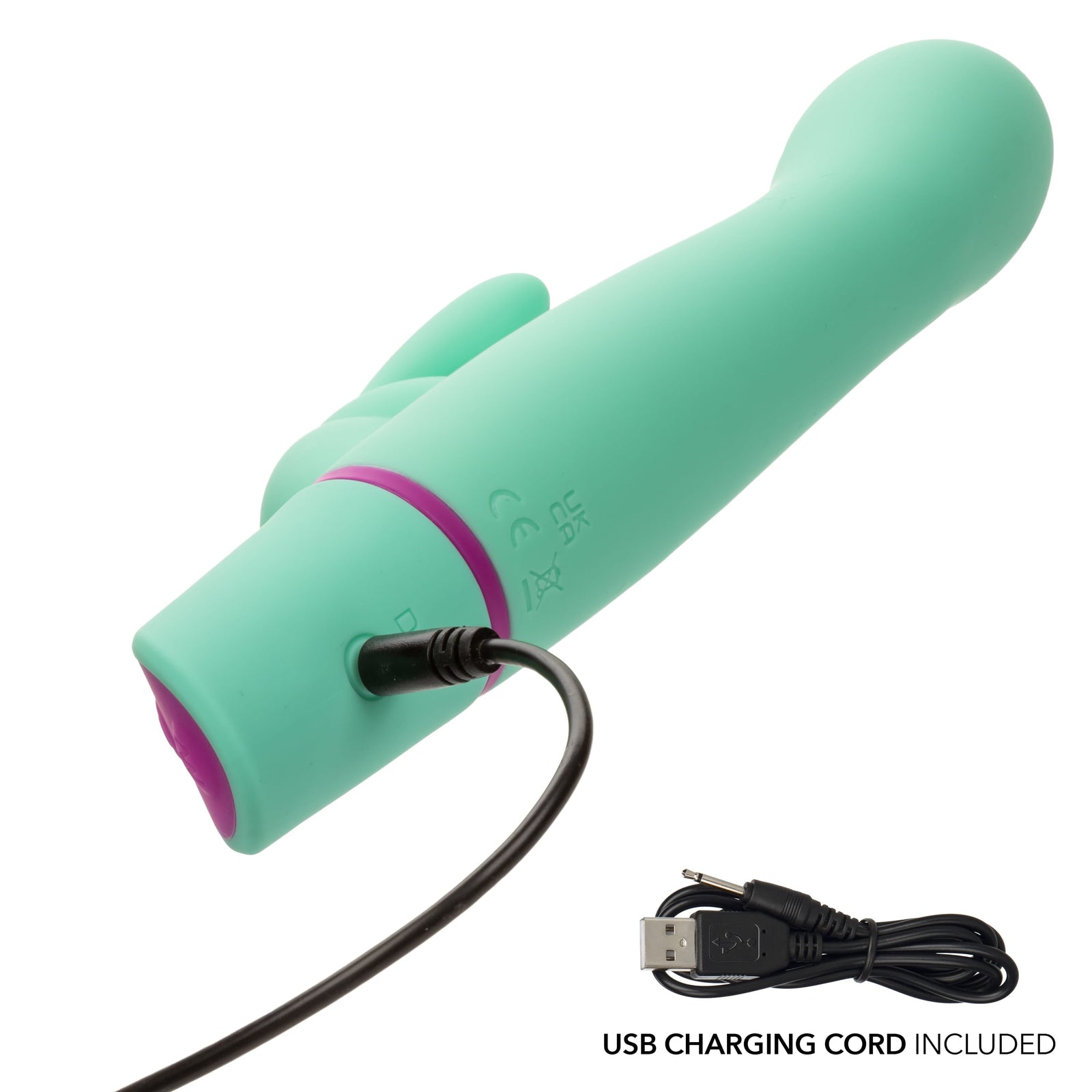 California Exotics - Love Bunny Rockin G Bunny Rabbit Vibrator (Green) CE2126 CherryAffairs