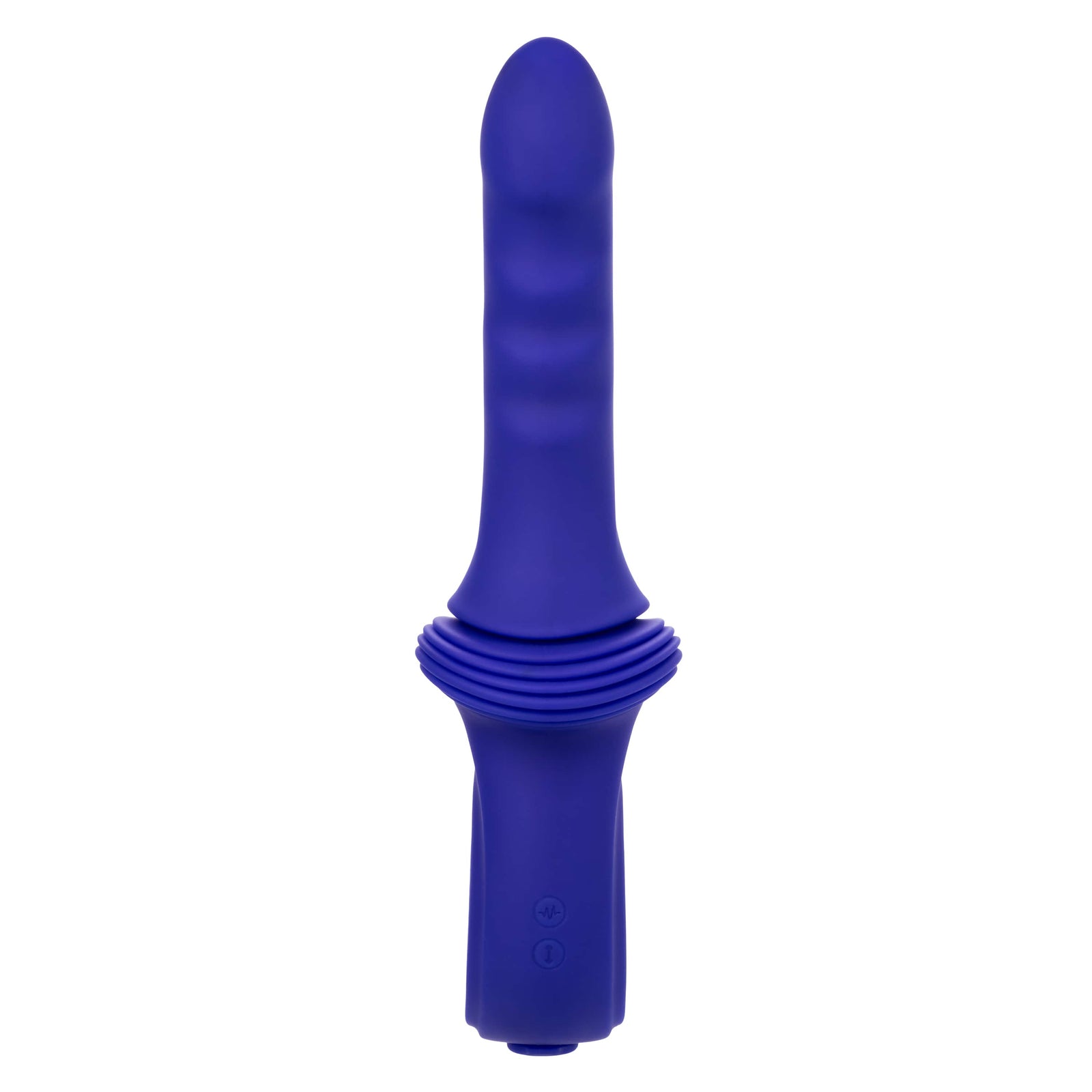California Exotics - Overdrive Remote Control Sex Machine Ridged Thruster (Blue) CE2117 CherryAffairs