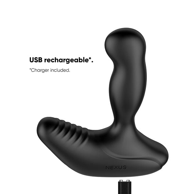 Nexus - Revo Stealth App-Controlled Rotating Remote Control Prostate Massager (Black) NE1082 Durio Asia Wholesale