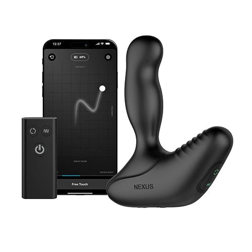 Nexus - Revo Stealth App-Controlled Rotating Remote Control Prostate Massager (Black) NE1082 Durio Asia Wholesale
