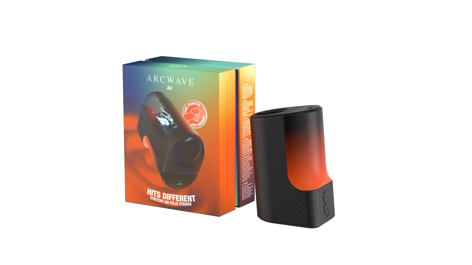 Arcwave - Air Pleasure Air Stroker Masturbator (Black)
