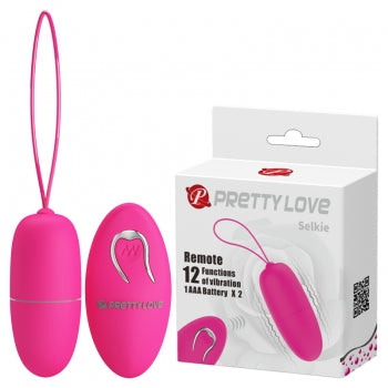 Pretty Love - Selkie Remote Control Egg Massager Vibrator - Wireless Remote Control Egg (Vibration) Non Rechargeable