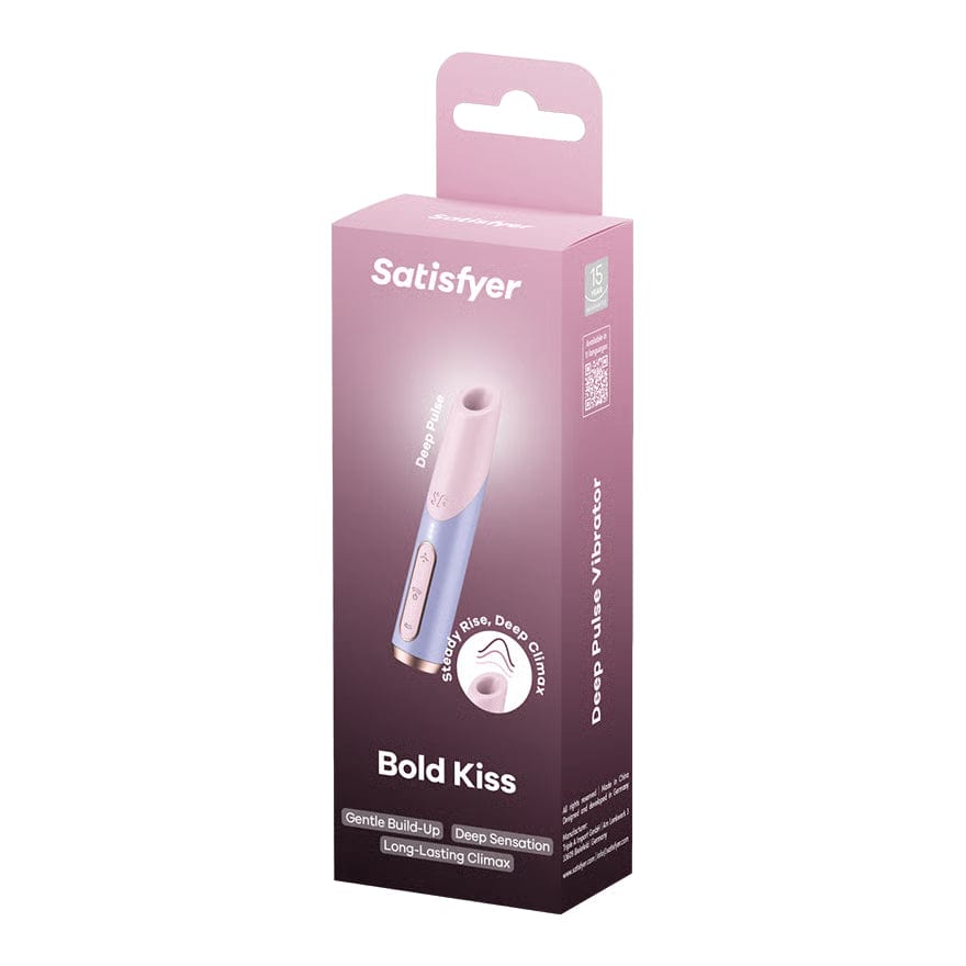 Satisfyer - Bold Kiss Clitoral Air Stimulator Vibrator (Multi Colour) STF1309 Durio Asia Wholesale