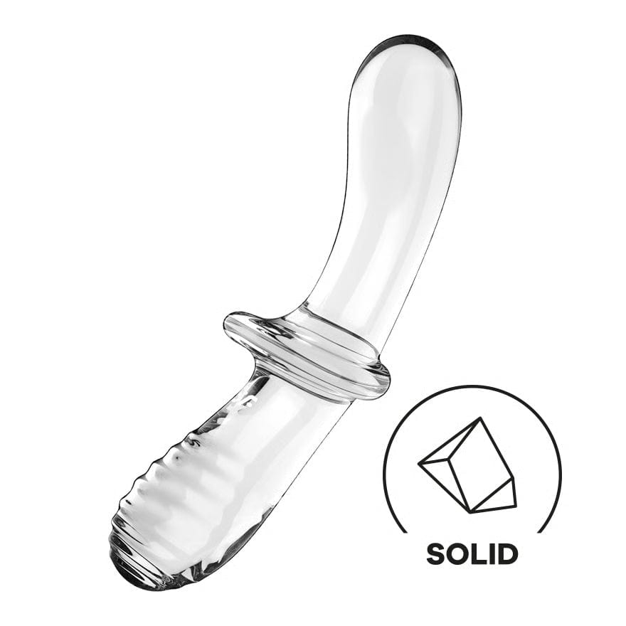 Satisfyer - Double Crystal Glass Dildo (Clear) STF1320 Durio Asia Wholesale