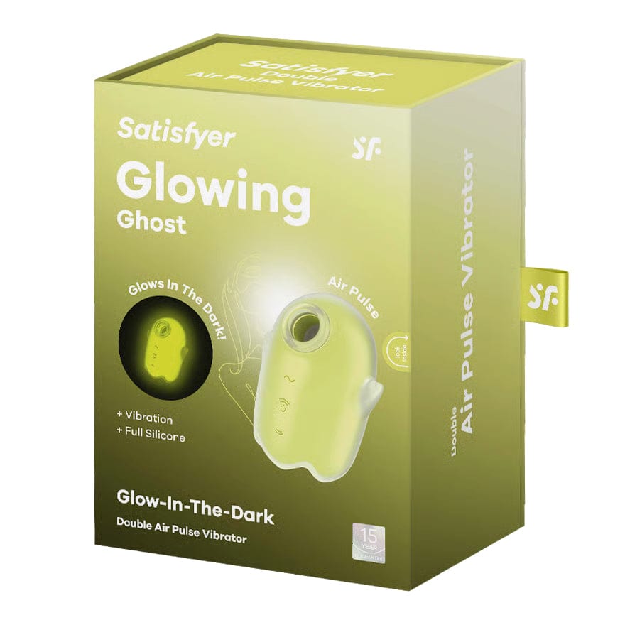 Satisfyer - Glowing Ghost Glow in the Dark Clitoral Air Stimulator (Yellow) STF1310 Durio Asia Wholesale