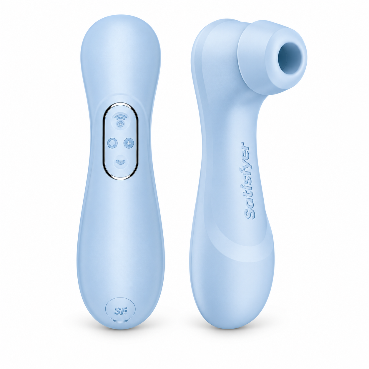 Satisfyer - Pro 2 Generation 4 Connect App Clitoral Air Pulse Stimulator (Light Blue)