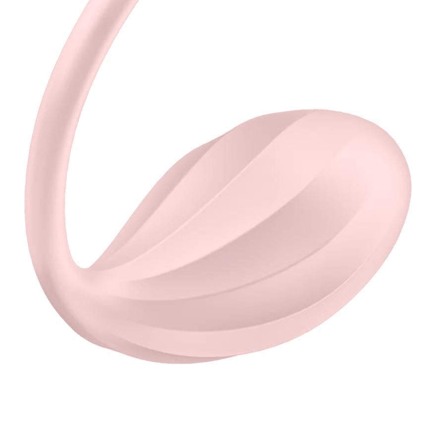 Satisfyer - Ribbed Petal App-Controlled Wearable Egg Vibrator Durio Asia Wholesale
