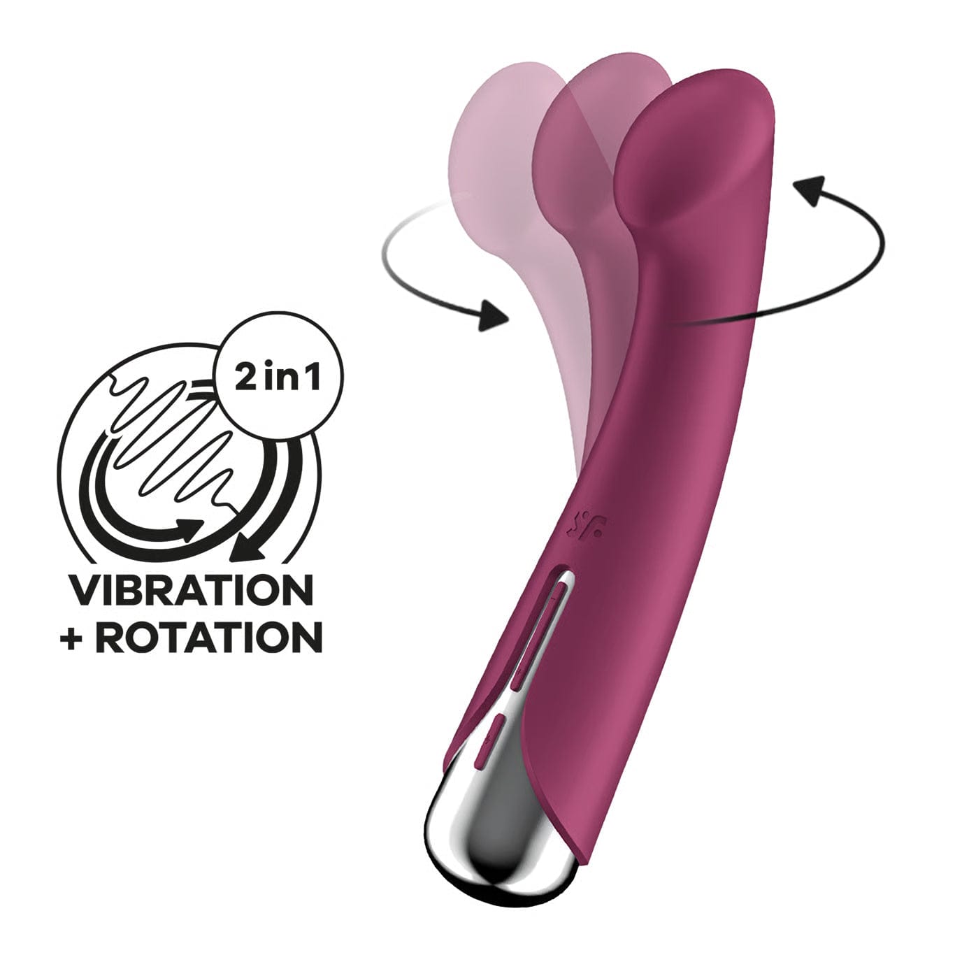 Satisfyer - Spinning G-Spot 1 Rotating G Spot Vibrator Durio Asia Wholesale