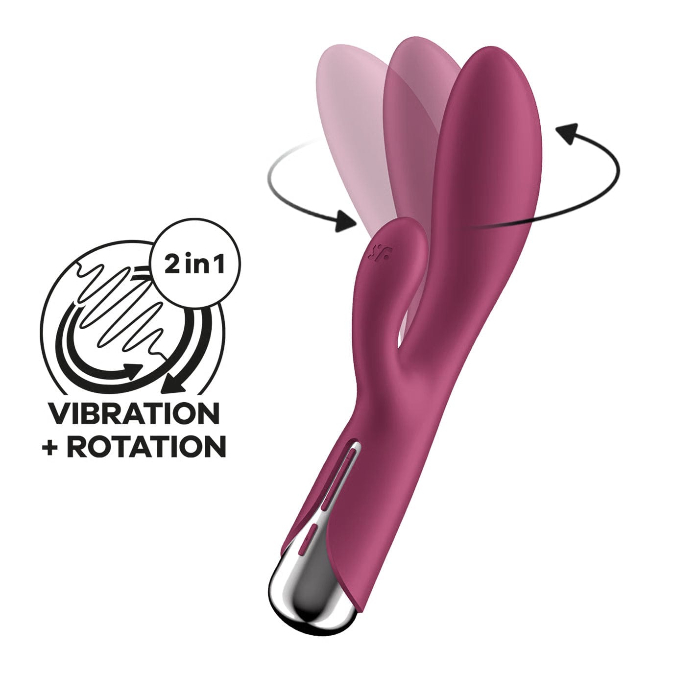 Satisfyer - Spinning Rabbit 1 Rotating Rabbit Vibrator Durio Asia Wholesale