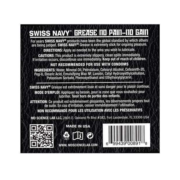Swiss Navy - Grease Original Formula Thick Oil Based Lubricant CherryAffairs